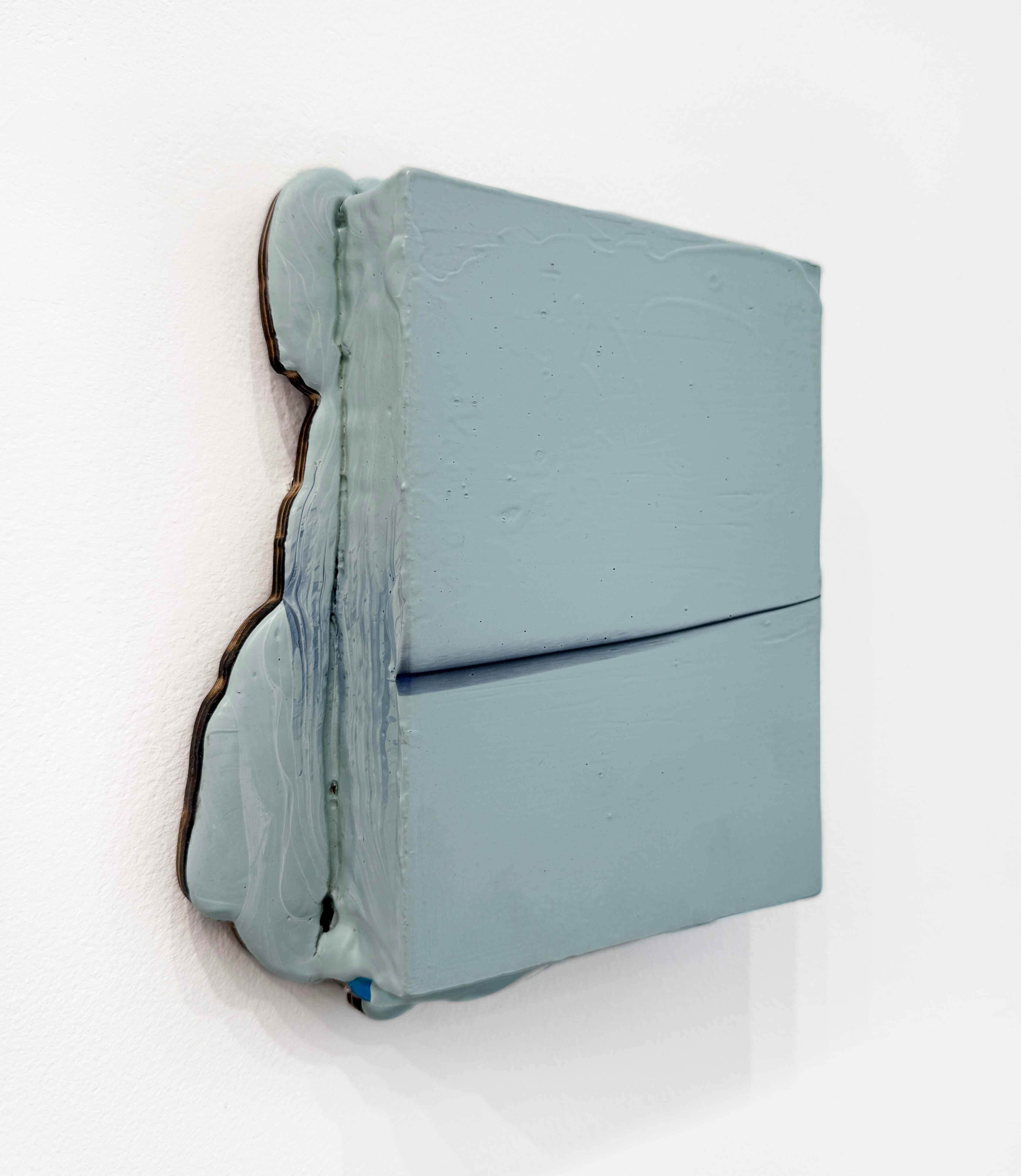 Encil (8.5 x 8.5 inches acrylic on mdf 2024)